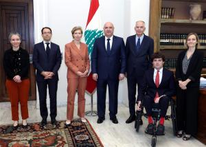 الموفدة الفرنسية